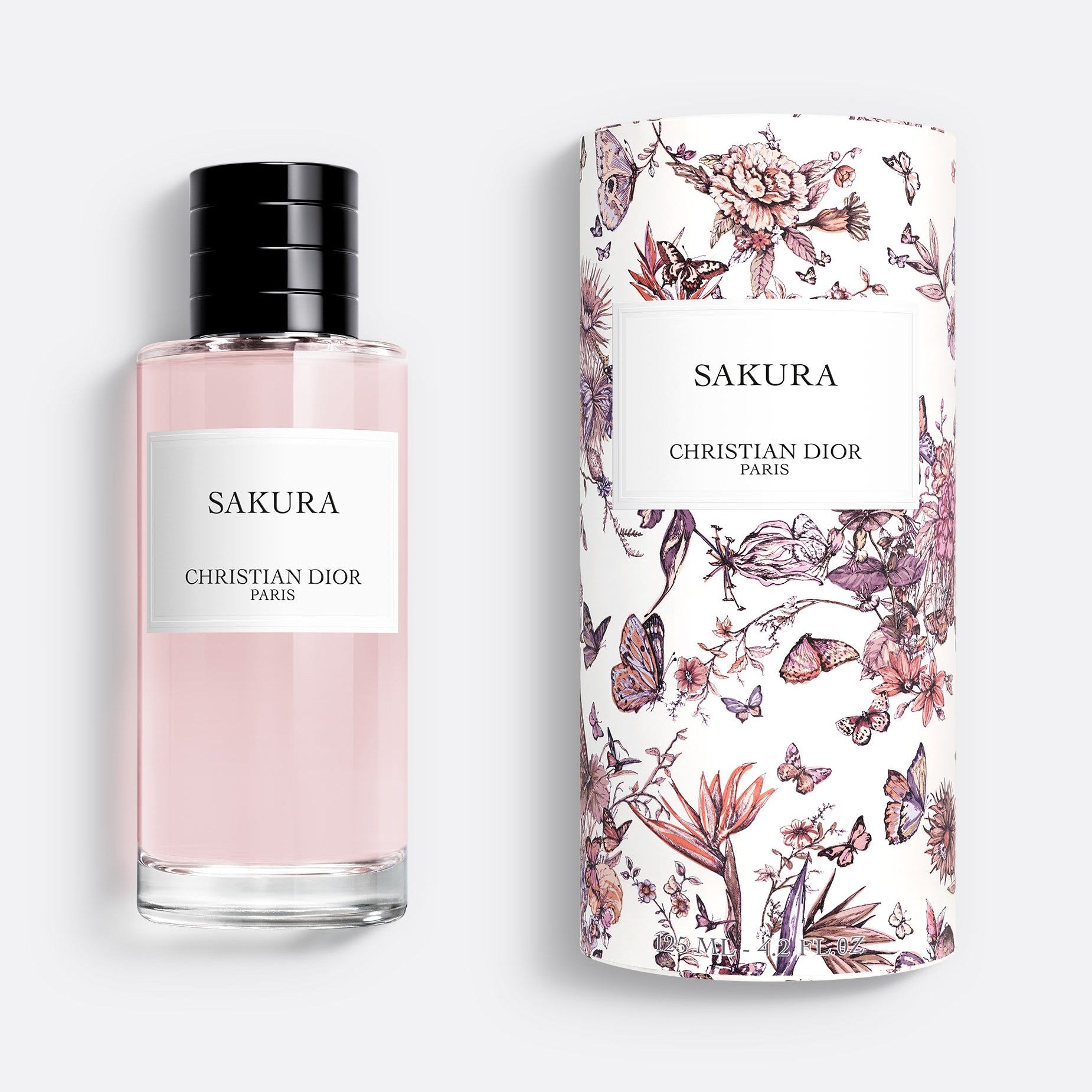 SAKURA – LIMITED EDITION | Unisex Eau de Parfum – Floral and Musky Notes – Case with Botanical Motif