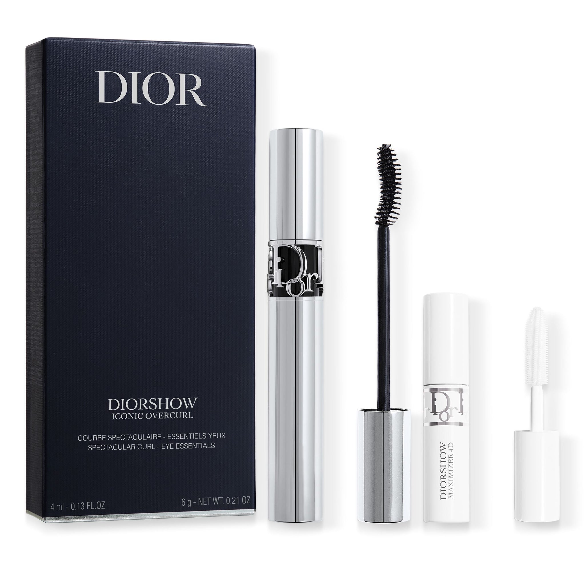 DIORSHOW ICONIC OVERCURL SET | Limited Edition - Spectacular Curl - Eye Essentials - Mascara and Lash Primer-Serum - Limited Edition